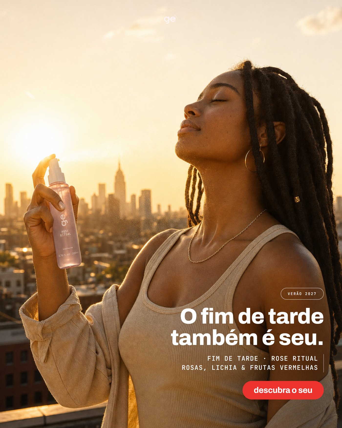 Rooftop no fim de tarde — O fim de tarde também é seu, Rose Ritual